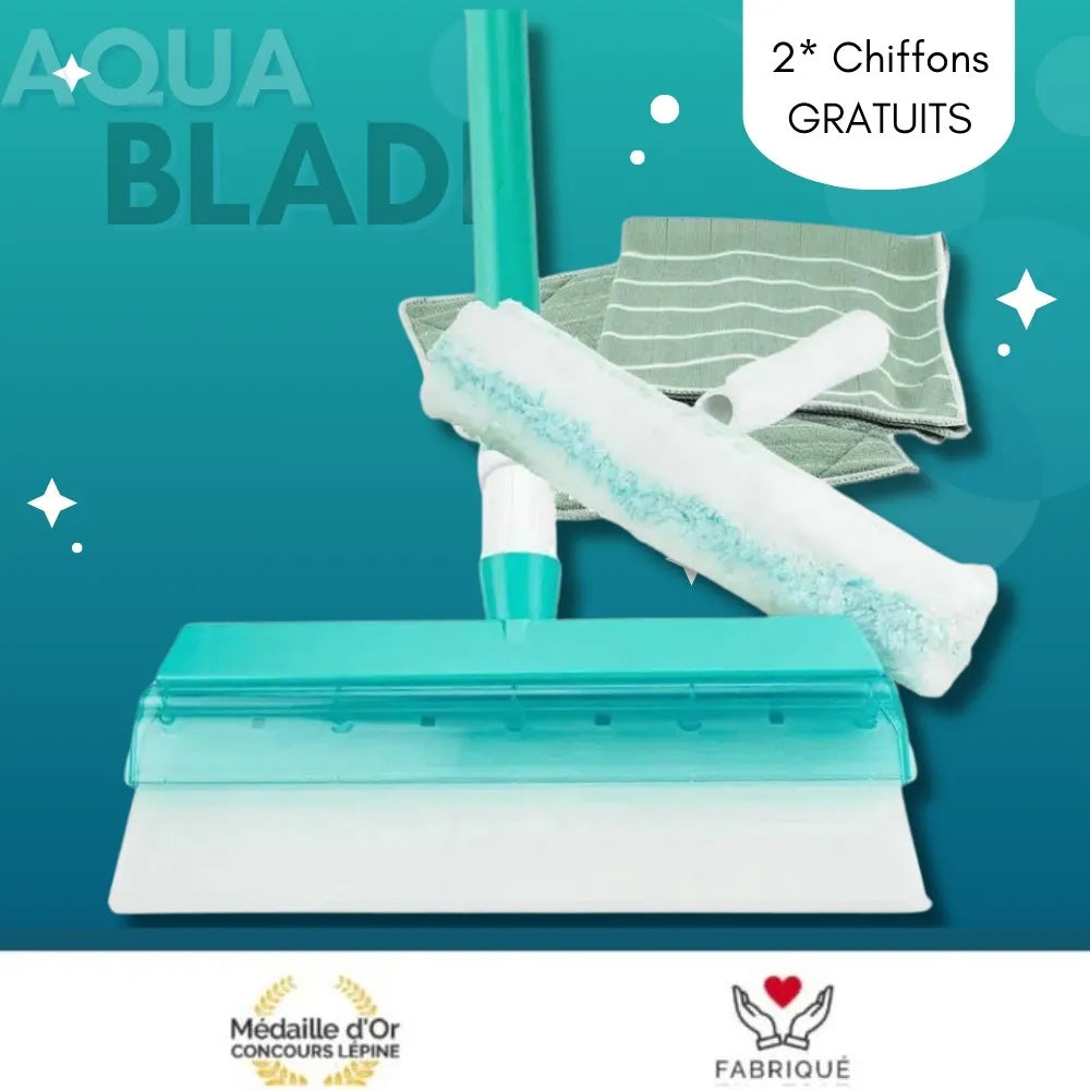 AquaBLADE – Kit Raclette à Vitres en Silicone