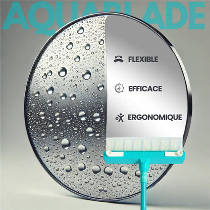 AquaBLADE – Kit Raclette à Vitres en Silicone