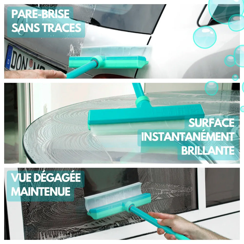 AquaBLADE – Kit Raclette à Vitres en Silicone