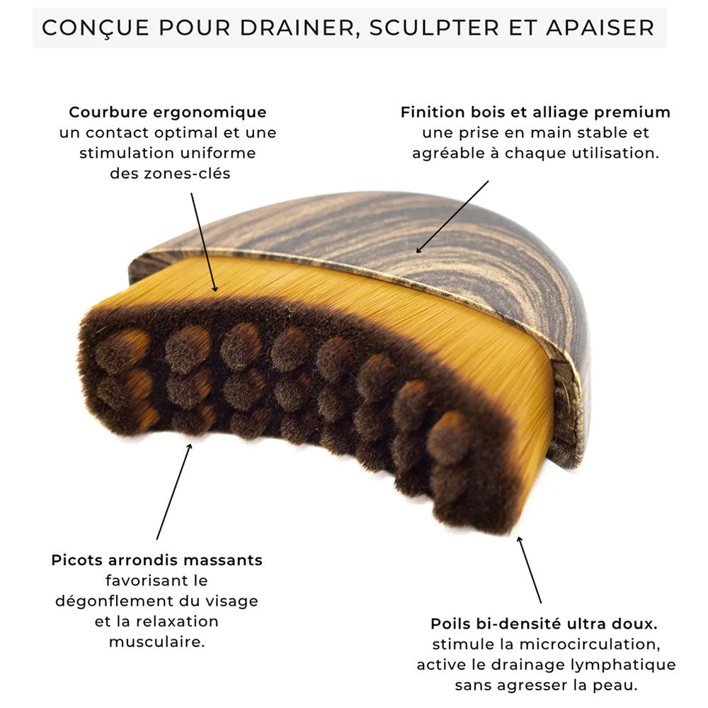 PureLift® - Brosse de Drainage Lymphatique