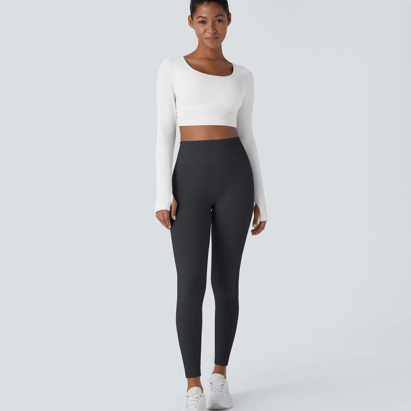 Legging de yoga sans couture en tissu extensible - liberté de mouvement et respirabilité